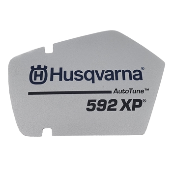 OEM Husqvarna 592 XP Label Starter Housing