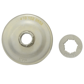 Non-Genuine 3/8" Rim Sprocket Assy for Husqvarna 55